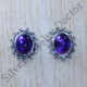 Amethyst Gemstone 925 Sterling Silver Amazing Look Jewelry Stud Earring SJWES-263