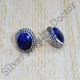 925 Sterling Silver Sapphire Gemstone Wholesale Price Jewelry Stud Earring SJWES-329