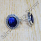 925 Sterling Silver Sapphire Gemstone Wholesale Price Jewelry Stud Earring SJWES-345