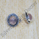 Anniversary Gift Jewelry Rose Quartz Gemstone Sterling Silver 925 Fine Stud Earring SJWES-394