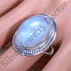 Beautiful Rainbow Moonstone Fine Jewelry 925 Sterling Silver Ring SJWR-1608