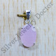 Authentic 925 Sterling Silver Jewelry Rose Quartz Gemstone Pendant  SJWP-830