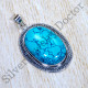 Amazing Look Jewelry Turquoise Gemstone 925 Sterling Silver Pendant SJWP-878
