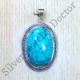 Amazing Look Jewelry Turquoise Gemstone 925 Sterling Silver Pendant SJWP-878