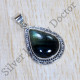 Authentic 925 Sterling Silver Jewelry Labradorite Gemstone Pendant SJWP-934