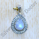 Wholesale Price Jewelry 925 Sterling Silver Rainbow Moonstone Pendant SJWP-988