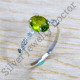 Peridot And Zircon Gemstone 925 Sterling Silver Jewelry Royal Ring SJWR-1679