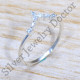 Magnificent 925 Sterling Silver Zircon Gemstone Jewelry Fine Ring SJWR-1693