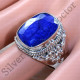 925 Sterling Silver Sapphire Gemstone New Fashion Jewelry Rings SJWR-1932