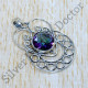 925 Sterling Silver Exclusive Jewelry Mystic Topaz Gemstone Pendant SJWP-1096