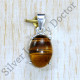 925 Sterling Silver Designer Jewelry Tiger Eye Gemstone Pendant SJWP-1128