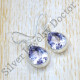 Amethyst Gemstone Factory Direct Jewelry 925 Sterling Silver Earring SJWE-817