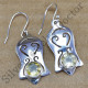 citrine gemstone 925 sterling silver jewelry casual wear earring WE-6220