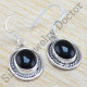 handmade jewelry 925 sterling silver black onyx gemstone nice earring WE-6266