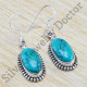925 solid sterling silver new beautiful turquoise gemstone earring WE-6268