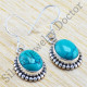 925 sterling silver handmade jewelry turquoise gemstone earring WE-6270