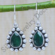 emerald gemstone 925 sterling silver wholesale jewelry new earring WE-6274
