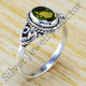 Peridot Gemstone 925 Sterling Silver Jewelry Wholesale Price Ring WR-6322