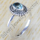 Factory Direct 925 Sterling Silver Wholesale Jewelry Blue Topaz Ring WR-6349