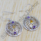 925 sterling silver jewelry amethyst and citrine gemstone new earring WE-6361