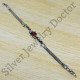 925 silver beautiful jewelry coral, lapis and turquoise gemstone bracelet WB-6472