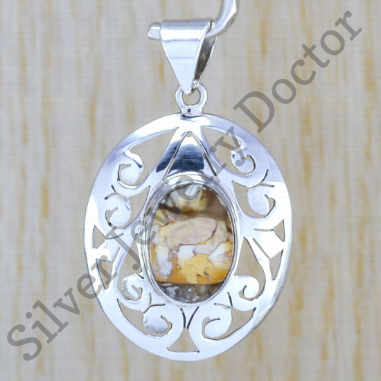 925 sterling silver gifted jewelry jasper gemstone new pendant WP-6521