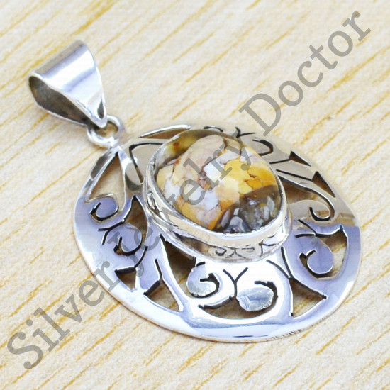 925 sterling silver gifted jewelry jasper gemstone new pendant WP-6521