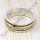Casual Wear Wholesale Beautiful Jewelry 925 Sterling Silver And Brass Ring SJWR-61
