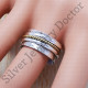 Factory Direct 925 Sterling Silver And Brass Jewelry Handmade Fine Ring SJWR-87