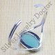 925 sterling silver jewelry synthetic opal gemstone designer bangle SJWB-2