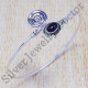 925 sterling silver new fashion jewelry amethyst stone bangle SJWB-84