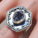 Beautiful Harkimar Rough Diamond 925 Sterling Silver Jewelry Wholesale Ring SJWR-392