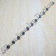 925 Sterling Silver Mystic Topaz Gemstone Jewelry Handmade Bracelet SJWBR-105