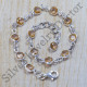 Citrine Gemstone Wholesale 925 Sterling Silver Jewelry Bracelet SJWBR-119