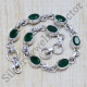 Classic Green Onyx Gemstone Designer Jewelry Silver Bracelet SJWBR-130