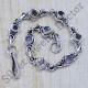 Beautiful Amethyst And Citrine Gemstone Fancy Jewelry Nice Bracelet SJWBR-131