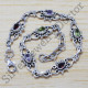 925 Silver Handmade Jewelry Beautiful Garnet And Multi Stones Bracelet SJWBR-156