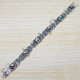 Black Pearl Gem Stone Wholesale Jewelry 925 Silver Bracelet SJWBR-166