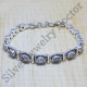 Factory Direct Jerken Gemstone Jewelry 925 Sterling Silver Bracelet SJWBR-174