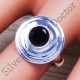 925 Sterling Silver Wholesale Garnet Gemstone Jewelry Ring SJWR-445