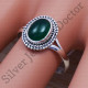 Anniversary Special 925 Sterling Silver Green Onyx Gemstone Jewelry Beautiful Ring SJWR-468