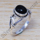 925 Sterling Silver Black Onyx Gemstone Jewelry Wholesale Price Ring SJWR-483