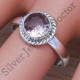 925 Sterling Silver Handmade Jewelry Rose Quartz Gemstone Nice Ring SJWR-491