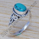 925 Sterling Silver Handmade Jewelry Turquoise Gemstone Wholesale Price Ring SJWR-494