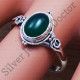 Beautiful 925 Sterling Silver Wholesale Green Onyx Gemstone Jewelry Fine Ring SJWR-542
