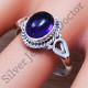 Wholesale Price 925 Sterling Silver Jewelry Real Amethyst Gemstone Nice Ring SJWR-552