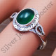 Green Onyx Gemstone 925 Silver Magnificent Jewelry Classic Fancy Ring SJWR-556
