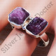 Indian Designer 925 Sterling Silver Jewelry Ruby Gemstone Handmade Ring SJWR-592