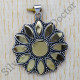 925 Sterling Silver Gifted Jewelry And Brass Light Weight Pendant SJWP-25