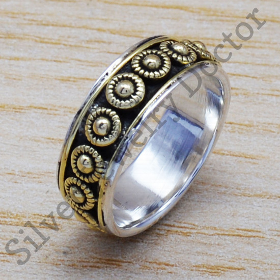 925 Sterling Silver Jewelry And Brass Latest Fashion New Ring SJWR-608